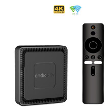Q7 TV Box Android14 Allwinner H313 2G + 8 GB Pamięci ROM Dwuzakresowe WiFi 6 5.2 dla Voice Remote Wtyczka UE