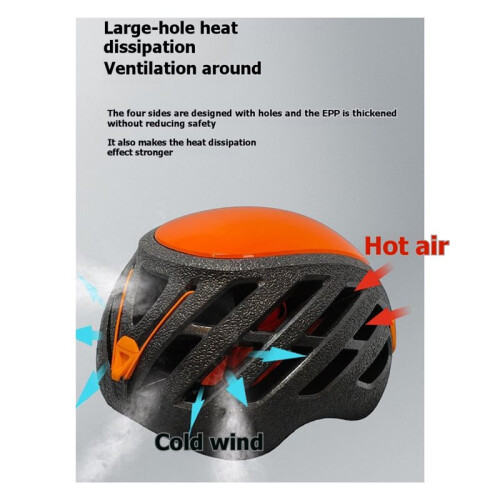 Half Dome Rock Climbing Helmet Adjustable  & Durable Ventilated Protection for Rock Tree Climbing Work