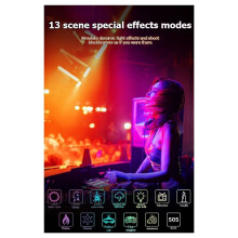 RSL-01 RGB LED-Lichtstick voor Fotografie en Video, 2500K-9000K, Handzame Buislamp met 2600mAh Batterij en Diverse Lichteffecten