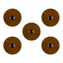 10mm Diameter High Temperature RFID NFC FPC Tags NXP NFC213  Cards 13.56MHz Anti-Fake Anti-Metal Passive RF Card 5p