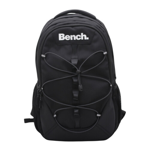 Bench Bench Eclipse Backpack Water Bottle Pockets Zip Fastening black