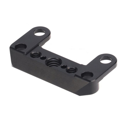 Top Rail Adapter Mount Plate with 1/4"-20 3/8"-16 Threads for  FX3 FX30 Camera Quick Release Cage Extension Bracket