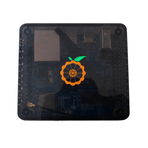 2X for Orange Pi Zero 2 ABS Black Case, Cannot Hold Expansion Board Together,Only the Development Board Can Be Installed 1
