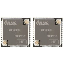 2X H ELTEC AUTOMATION HT-CT62 ESP32C3 SX1262 LoRa Node Module LoRa LoRaWAN Node WiFi Module 863-928MHz