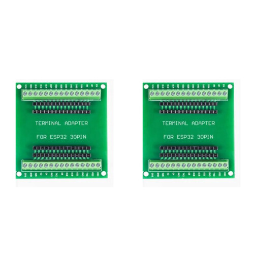 2X ESP32 Development Board Wireless Blutooth Module Ultra-Low Power Consumption Duals Core 30Pin ESP32 GPIO Board 1