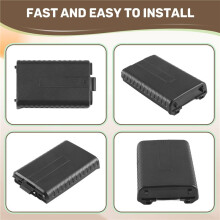 for Radio UV5R UV5RB UV5RE UV5REP 6AAA Battery Extended Case Shell Box