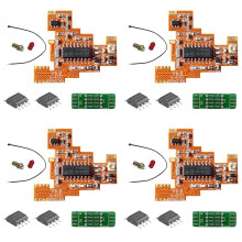 4X SI4732 V6.8 FPC Module+2x 2M Expansion Chip for Quansheng UVK5 K6 Shortwave Full Band/Single Sideband Reception