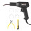 Upgraded Plastic , Rapid Heating, Plastic Welding Kit, Hot Stapler Kit, Plastic  Tool Kit EU Standard 1