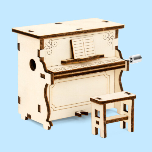 Physics Science Toy Music Box Kit For Diy Craft Projects And Educational Use