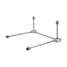 Draagbare laptopstandaard Lichtgewicht aluminium met-Kort