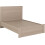 Seconique Paris 4'6" Bed - Smoked Ash Effect 3