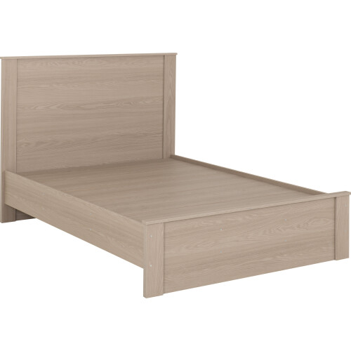 Seconique Paris 4'6" Bed - Smoked Ash Effect 2