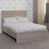 Seconique Paris 4'6" Bed - Smoked Ash Effect 1