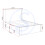 Seconique Paris 4'6" Bed - Smoked Ash Effect 11