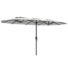 Sombrilla Doble Blanco 459 x 266 x 235 cm