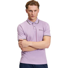 (M, Purple) Ben Sherman Mens Signature Pique Short Sleeve Polo Shirt