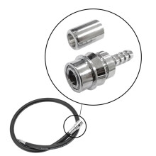 2X Duikregelaar BCD Lagedrukslang Adapter voor Snel Loskoppelen Power-Inflatorslang Duikaccessoire