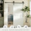 Homcom Puerta Corredera Blanco 91.5 x 3.5 x 213.4 cm 7