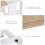Homcom Mesa Plegable Cocina Bicolor 103 x 76 x 73,5cm 6