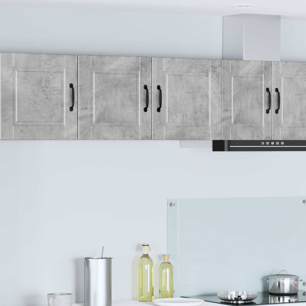 Vidaxl Wall Cabinet Porto Concrete Grey 80 X 31 X 40 Cm
