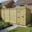 14 x 7 Pent Shed Tanalised (Single Door, No Windows) 1