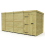 14 x 7 Pent Shed Tanalised (Single Door, No Windows) 2