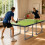 Homcom Mesa de Ping-Pong Verde 182 x 91 x 76 cm 5