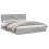 VidaXL vidaXL Storage Bed Grey Sonoma 180 x 200 cm Engineered Wood 5