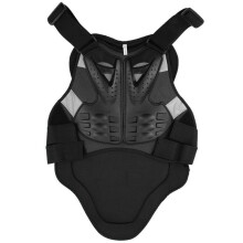 (XL)Practical Black Motocross Racing Armor Motorcycle Riding Body Protection Jacket