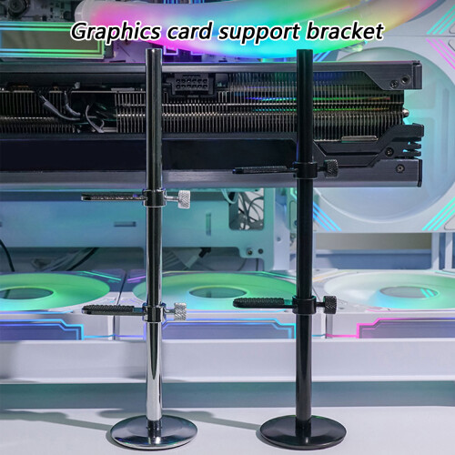Support de carte graphique réglable, Support GPU, Support-Noir 2