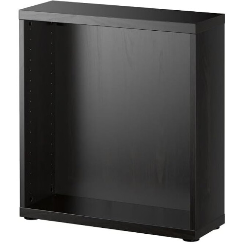 IKEA BESTÅ Storage Frame-Black Brown 60x20x64cm
