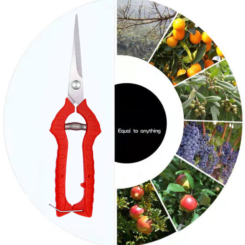 2Pcs Rust Resistant Stainless Steel Gardening Clippers Portable 2