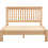 Seconique Windsor 4'6" Low End Bed - Natural Oak 3