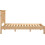 Seconique Windsor 4'6" Low End Bed - Natural Oak 4