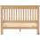 Seconique Windsor 4'6" Low End Bed - Natural Oak 5