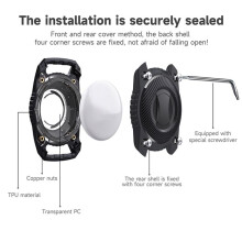 2X for Air Tag for Luggage, Keys, Bags, Dog Pet Collar,Wear-Resistant Anti-Scratch Protective Air Tag Holder Case