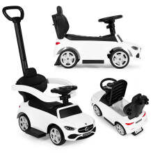 Loopauto Mercedes C KLASSE interactieve stuurwielgeleider wit