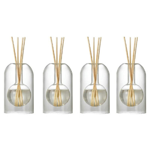 4X Storage Containers Diffuser Bottles Aromatherapy Diffuser Bottle Modern Diffuser Glass Bottle A