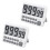 2X Digital Kitchen Timer, Large Display Cooking Timer Cycle Count /Down Timer with Digits Directly Input, Loud Alarm 1