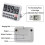 2X Digital Kitchen Timer, Large Display Cooking Timer Cycle Count /Down Timer with Digits Directly Input, Loud Alarm 6