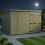 10 x 10 Pent Shed Tanalised (Double Door, No Windows) 3