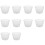 10X Plastic 120Ml Electric Cooker Rice Measuring Cup 2Pcs Clear White 1