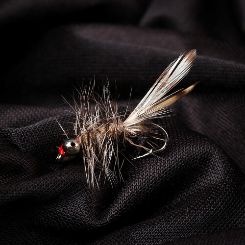 4pcs Feathered Fly Lures for Bass Trout Pike