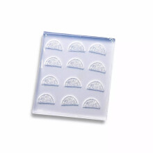 Detailed Small Accessory Mold Half Lemon Slices Shape Handmade