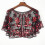 Luxurious Glittering Shawl Wrap with Sequined Sheer-Black green 7