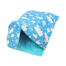 Warmer Höhlenruheplatz für kleine Haustiermäuse und-Blau
