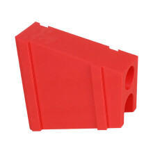 Farm Animal Spuitenrek met sterke magnetische, eenvoudig te-Rood