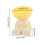 Pet Feeding Container Basin Cats Dish With-Rouge powder 4