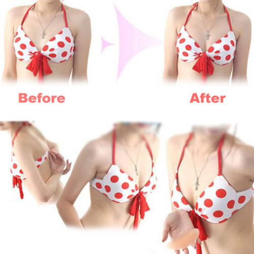 Reusable Adhesive Bra Pads - 1 Pair 1