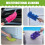 Practical 5PCS Small Dust Catchers For Hard Spots And-qianse 9